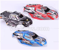 Wltoys 2019 Parts-Body Shell Cover,Car canopy,Car shell cover-(3pcs-Rex,Blue,Black),Wltoys 2019 RC Car Spare Parts Replacement Accessories,1:32 Scale 4wd,2019 rc racing car Parts,On Road Drift Racing Truck Car Parts